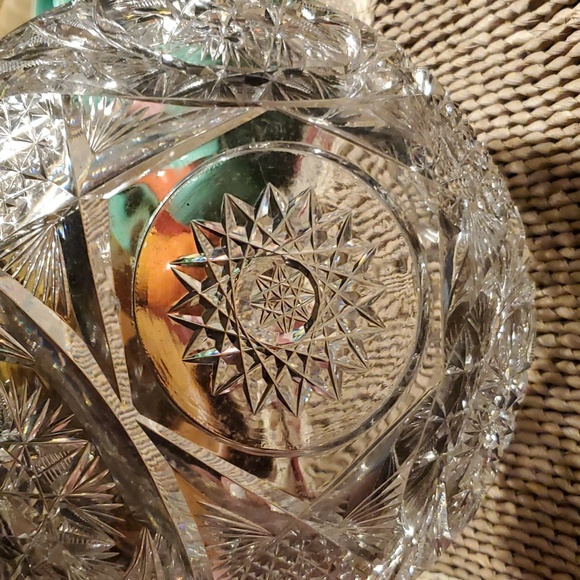 💥SOLD💥Large Antique Lead Crystal Bowl - Picture 6 of 14